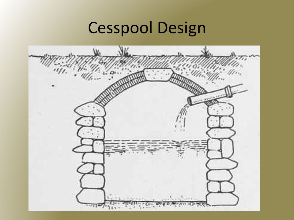 Cesspool Design