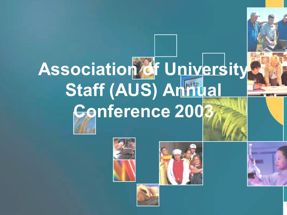Association of University Staff (AUS) Annual Conference 2003