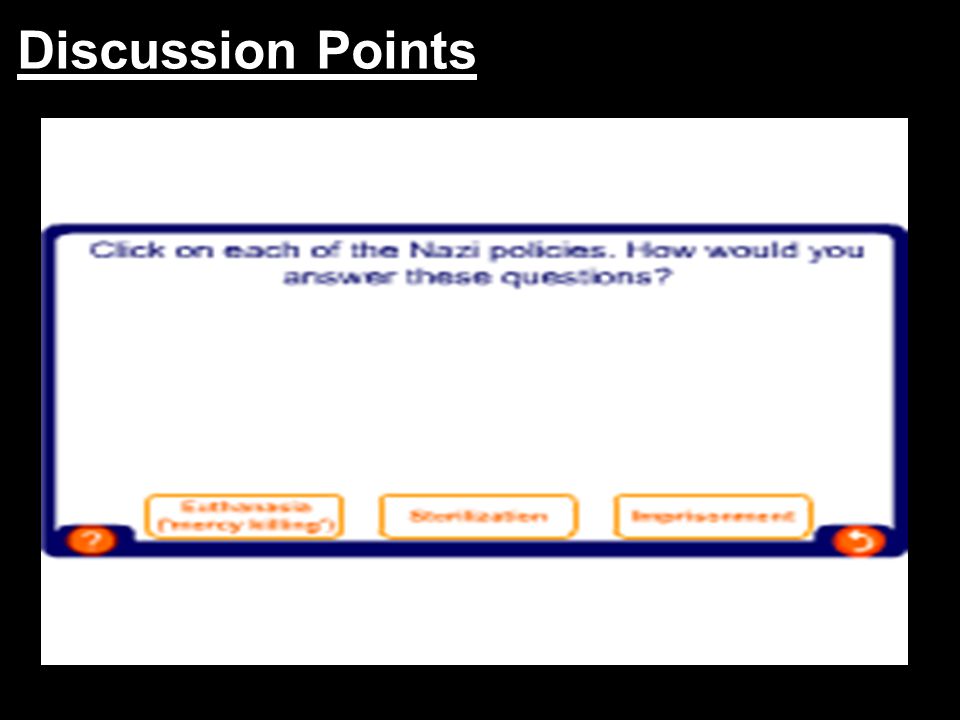 Discussion Points