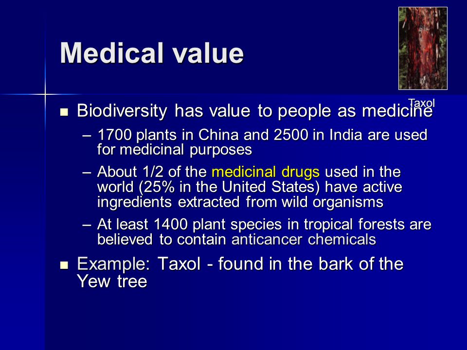 Biodiversity Ii Es 118 Spring Value Of Biodiversity Benefits Benefits Goods E G Forests And Fisheries Services E G Recreation Or Ecosystem Ppt Download