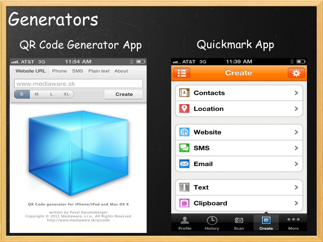 Generators QR Code Generator App Quickmark App