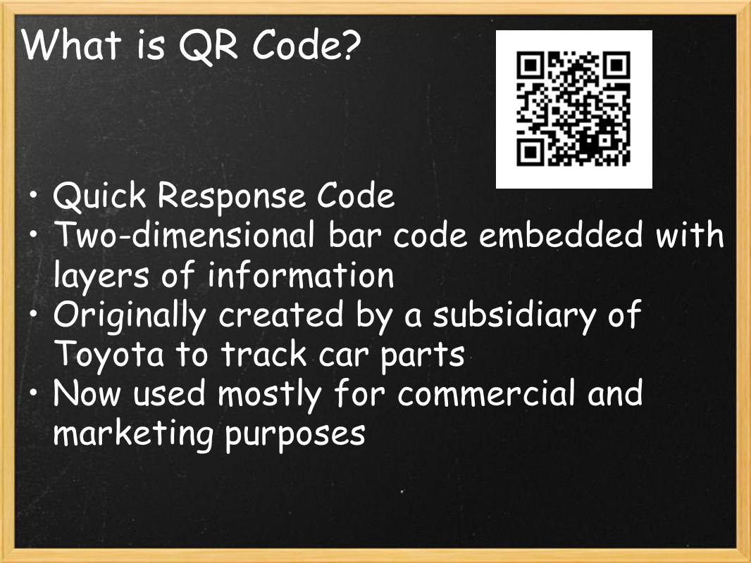 What is QR Code.