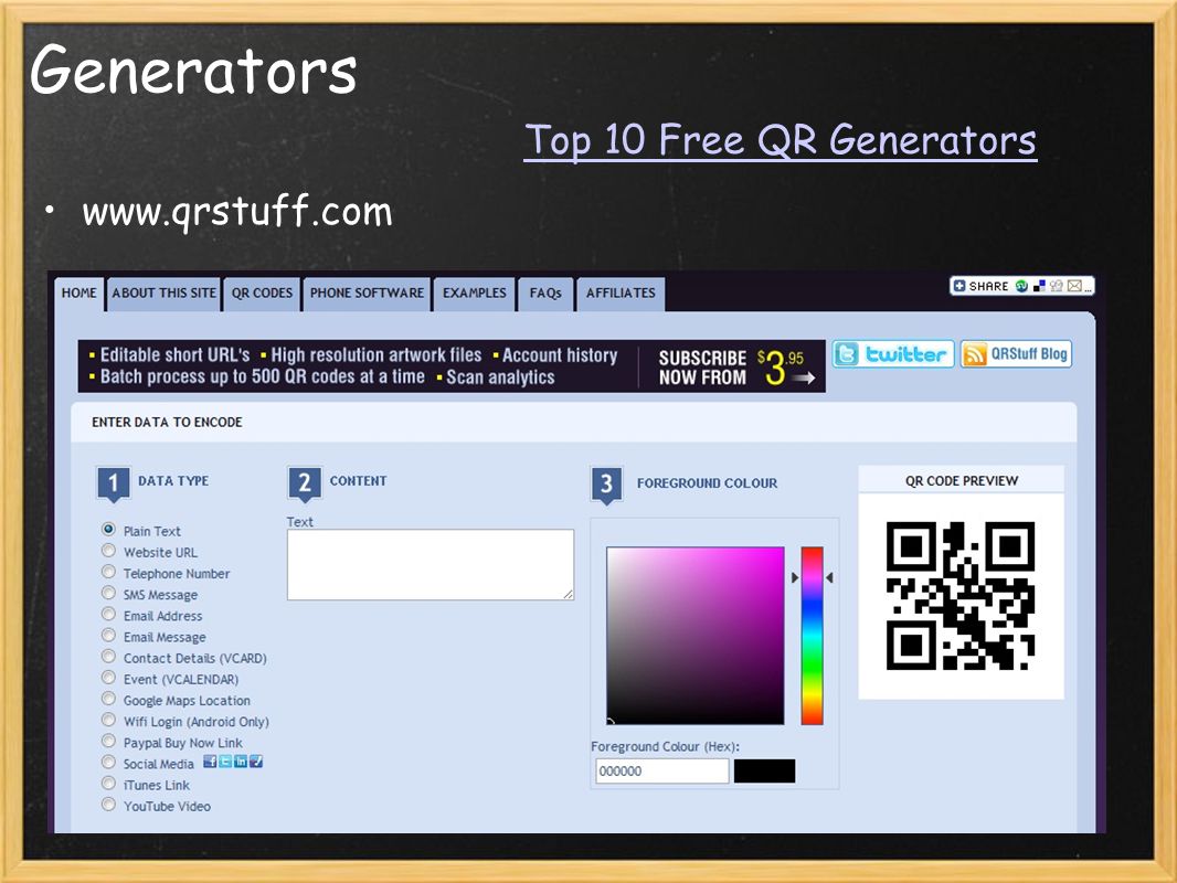 Generators   Top 10 Free QR Generators