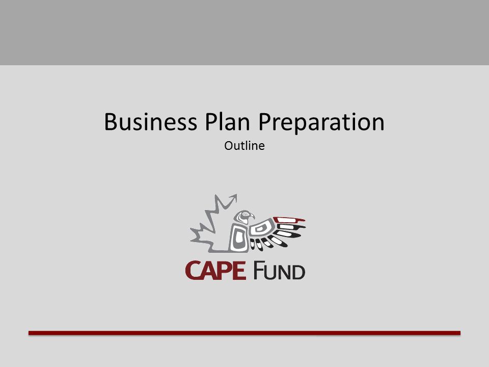 business plan preparation outline business plan preparation guide outline for busines plan
