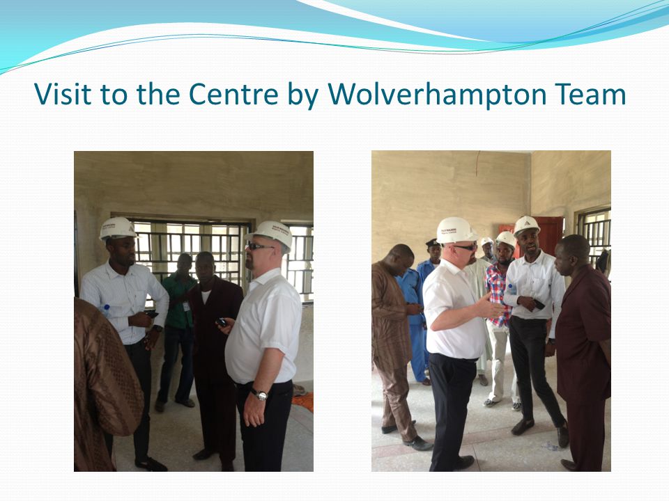 Visit to the Centre by Wolverhampton Team
