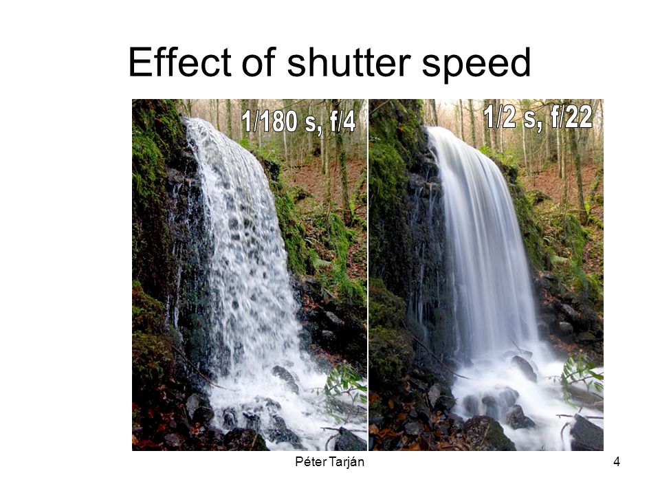 Péter Tarján4 Effect of shutter speed