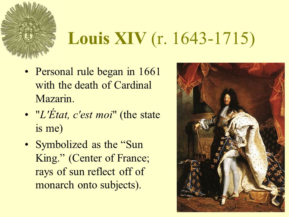 Louis XIV and Absolution