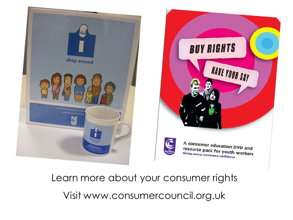 Learn more about your consumer rights Visit