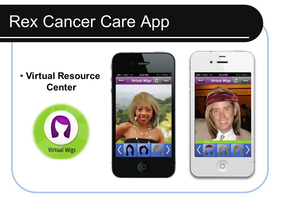 Rex Cancer Care App Virtual Resource Center