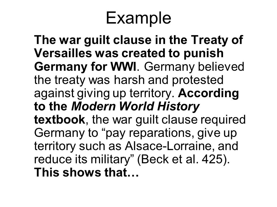 war guilt clause significance war guilt clause germany