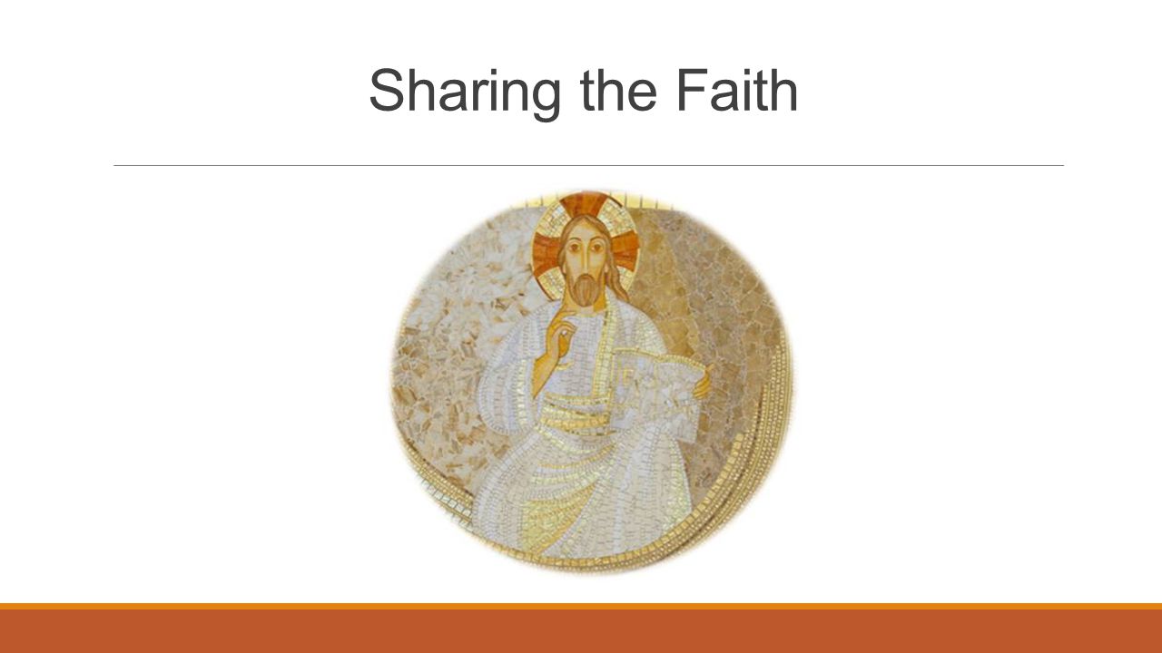 Sharing the Faith