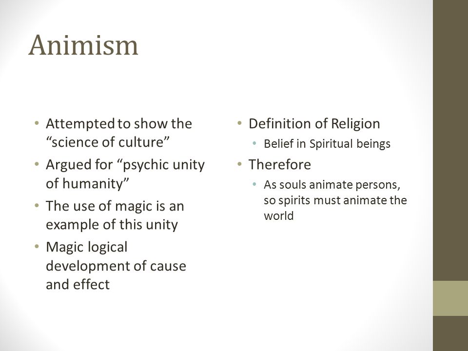 Theories of Religion Is there such a thing? Five Theories of Religion  Animism and Magic - Tylor and Frazer Religion and Personality - Sigmund  Freud Society. - ppt download