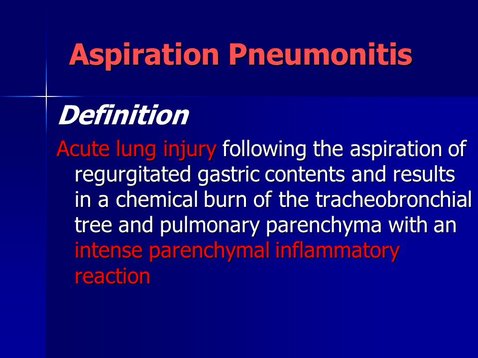 Aspiration Pneumonia Aspiration Pneumonia by by Dr.jarahzadeh Dr.jarahzadeh  Intensivist Intensivist. - ppt download