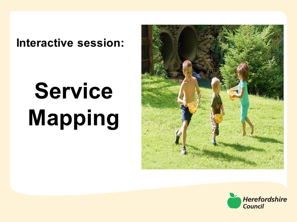 Interactive session: Service Mapping