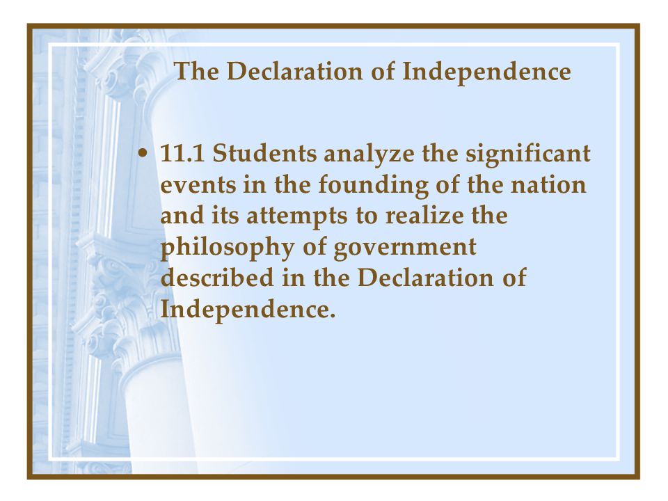 Effects: Colonies declare independence –The Declaration of Independence, 1776 Britain recognizes United States independence.