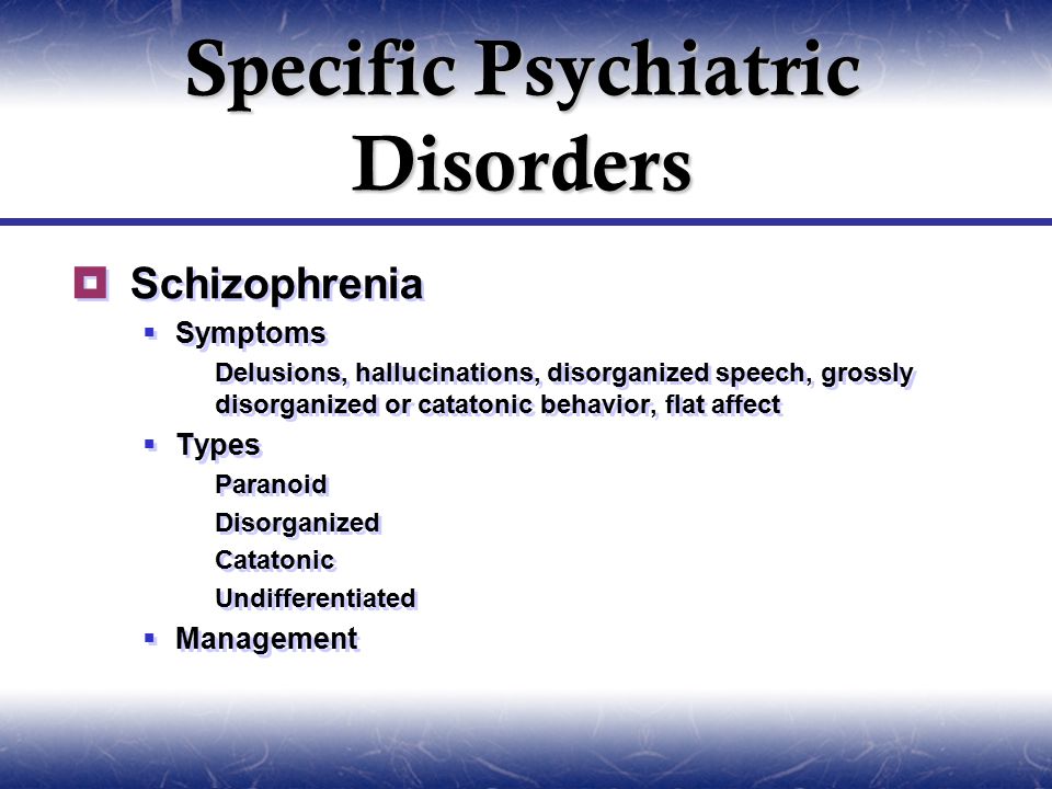 Psychiatric and Behavioral Disorders. Sections Behavioral Emergencies ...