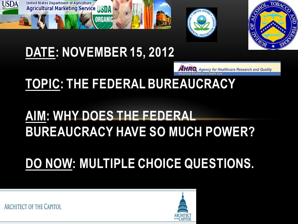 which statement about the size of the federal bureaucracy over the past 40 years is accurate chapter 15 the federal bureaucracy outline