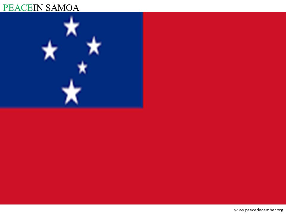 PEACEIN SAMOA
