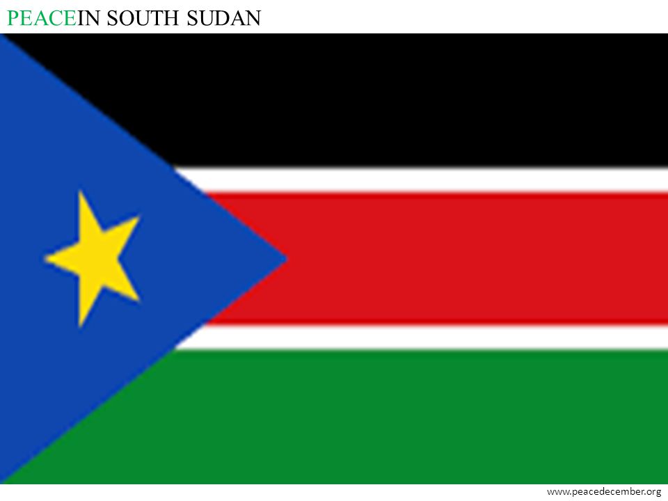 PEACEIN SOUTH SUDAN