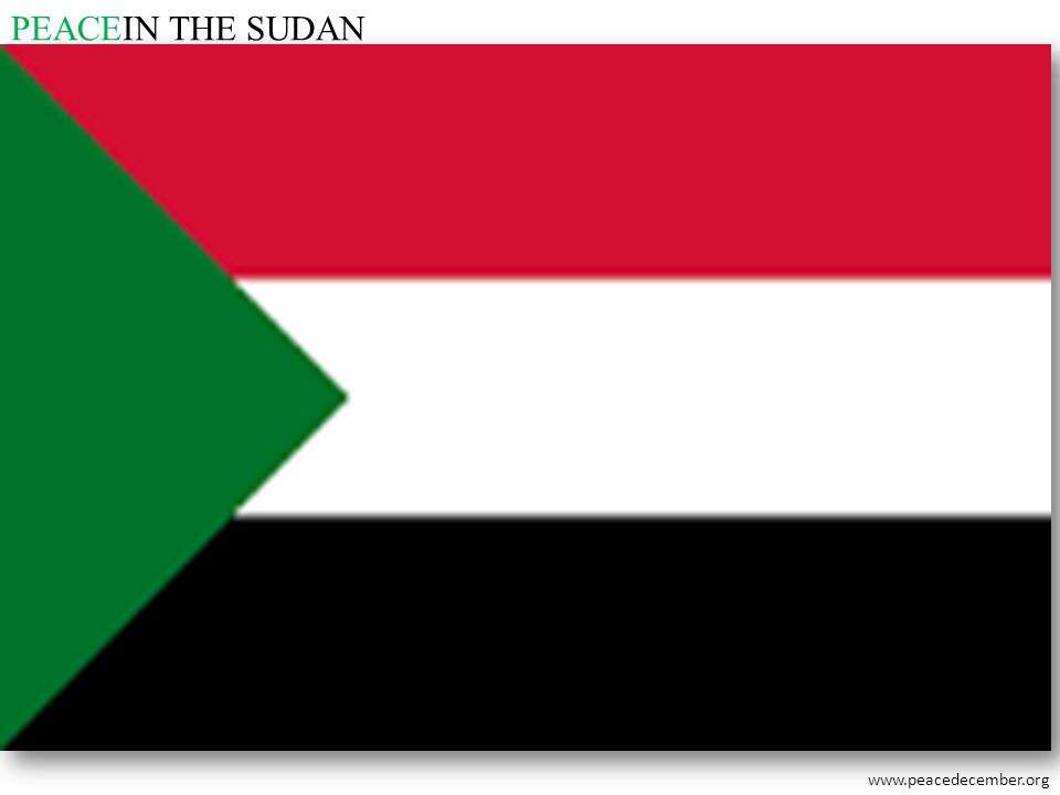 PEACEIN THE SUDAN