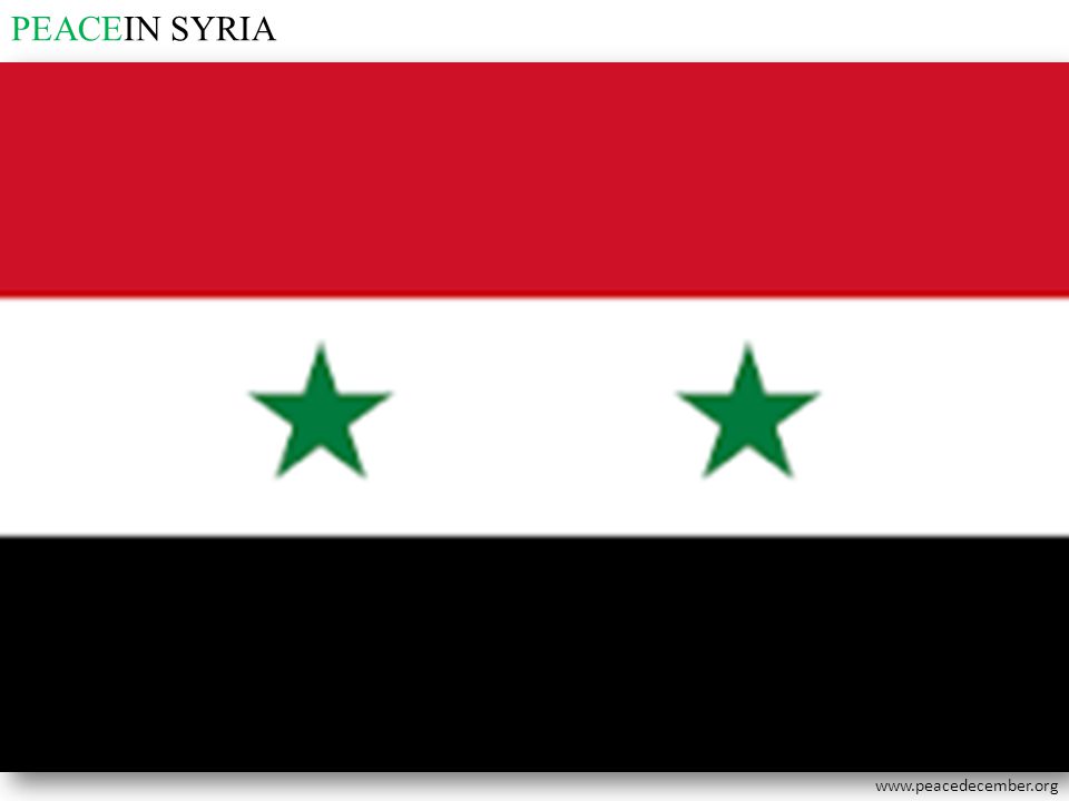 PEACEIN SYRIA