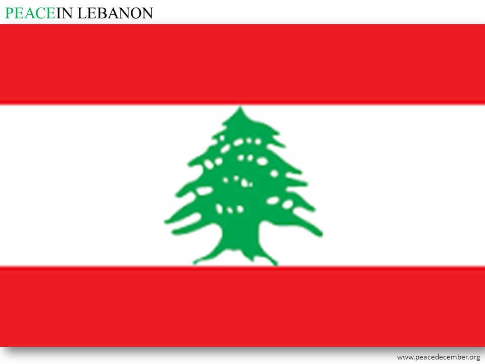 PEACEIN LEBANON