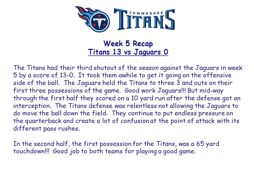 tennessee titans slides