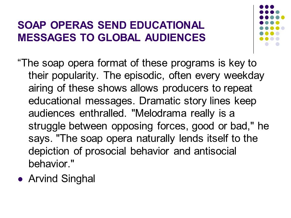 Soap opera meaning