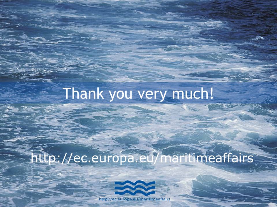 An Ocean of Opportunity: An integrated maritime policy for the EU 19 An Ocean of Opportunity: An integrated maritime policy for the EU 19 Thank you very much.