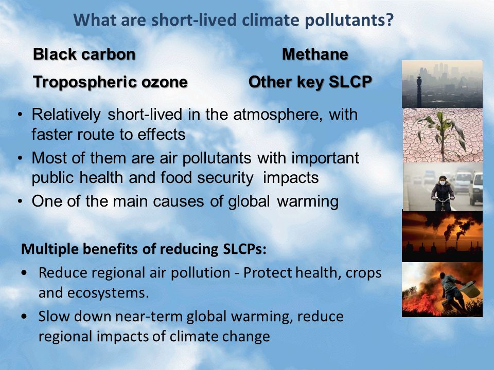 What are short-lived climate pollutants.