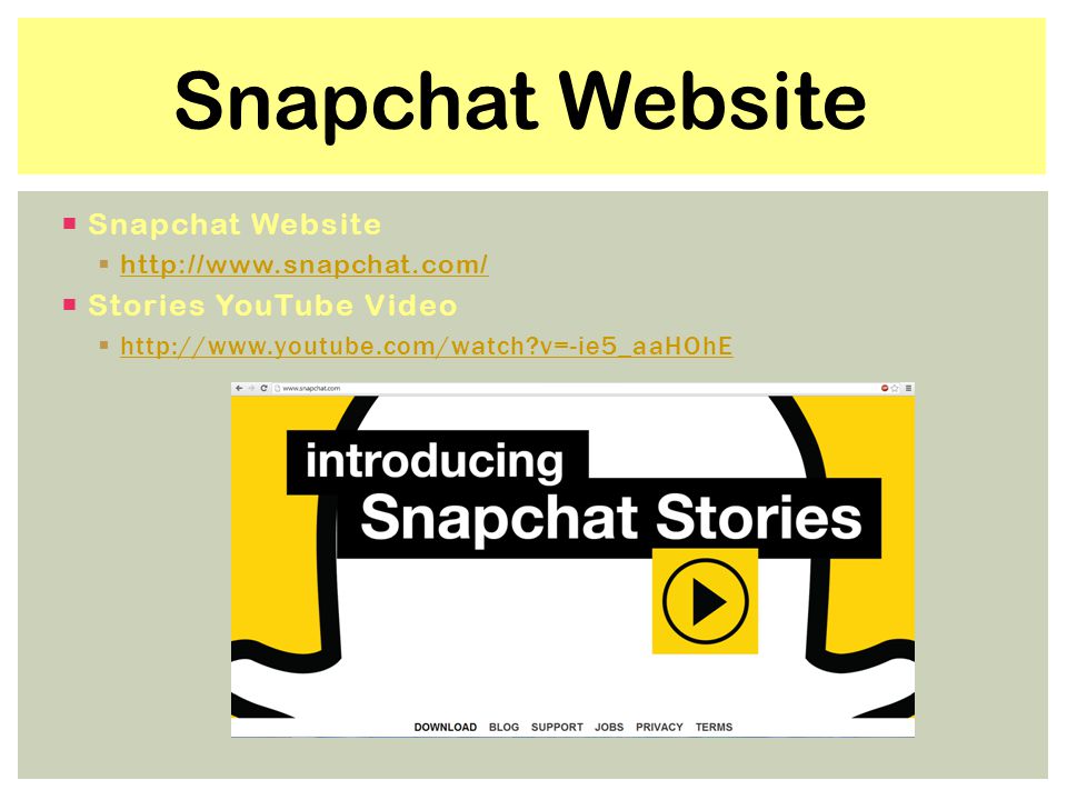 Snapchat Website       Stories YouTube Video    v=-ie5_aaHOhE   v=-ie5_aaHOhE Snapchat Website