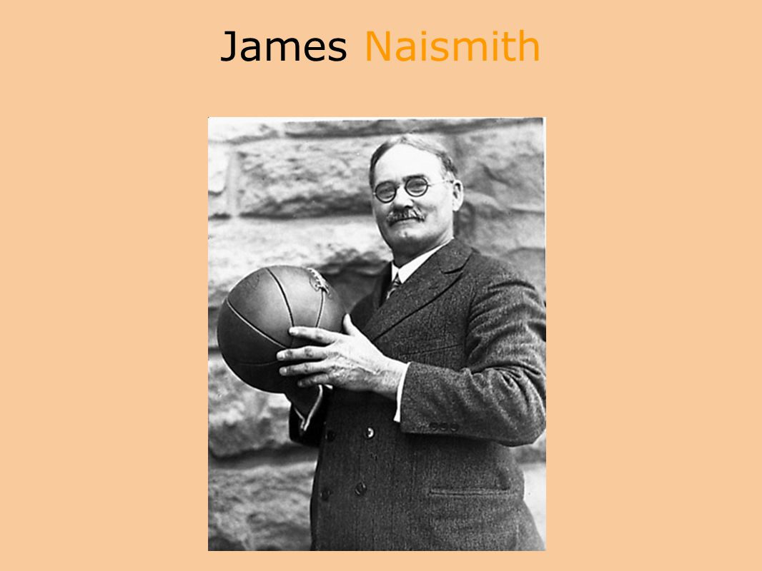 Игра придуманная нейсмит. James Naismith invented Basketball.