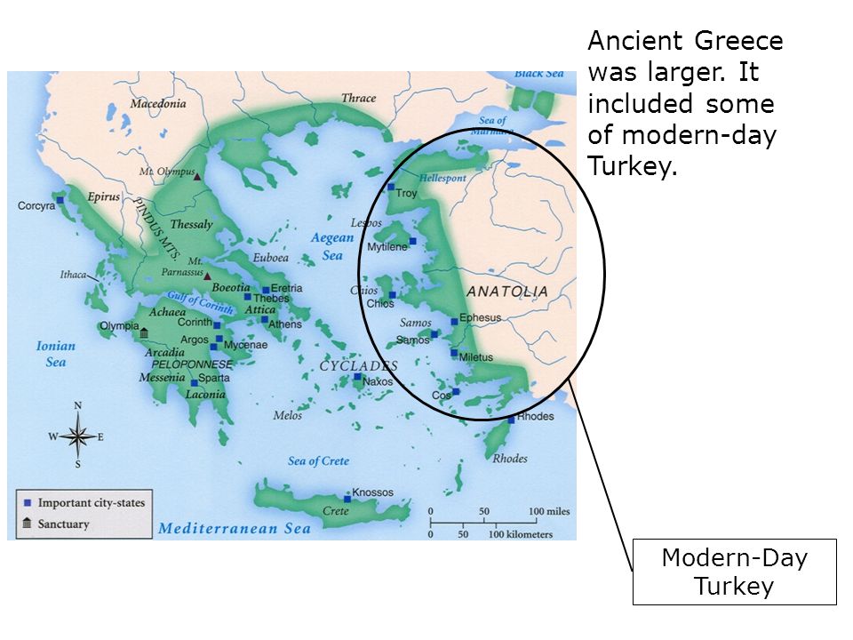 Ancient Greece And Its Geography Objectives Find Greece On A