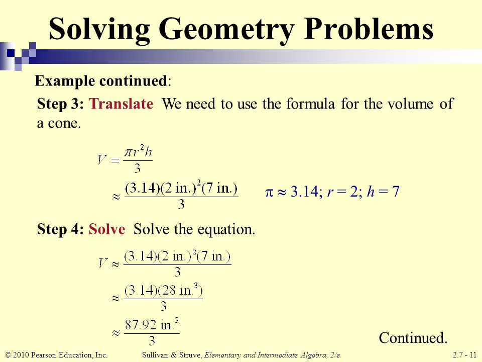 solving geometry problems