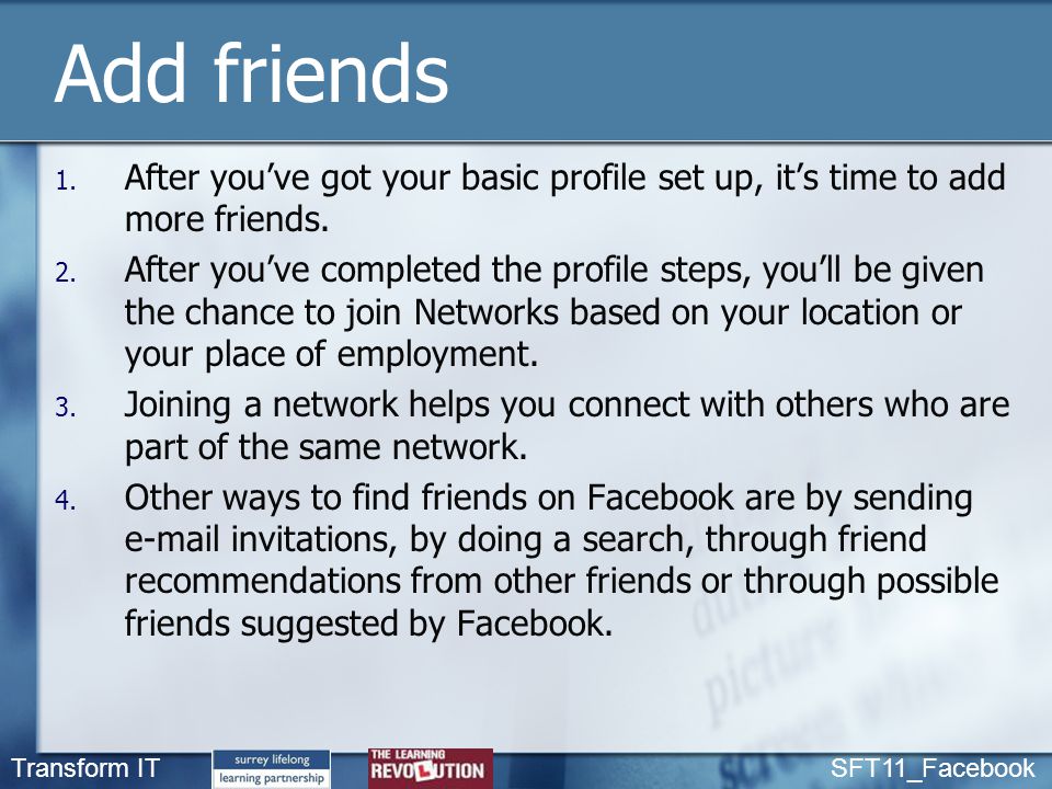 Transform IT SFT11_Facebook Add friends 1.