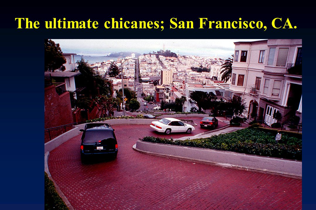 The ultimate chicanes; San Francisco, CA.