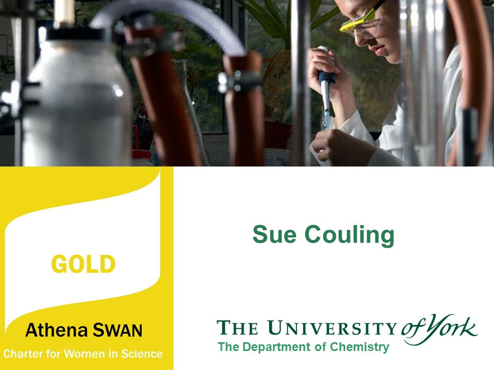 Sue Couling The Department of Chemistry
