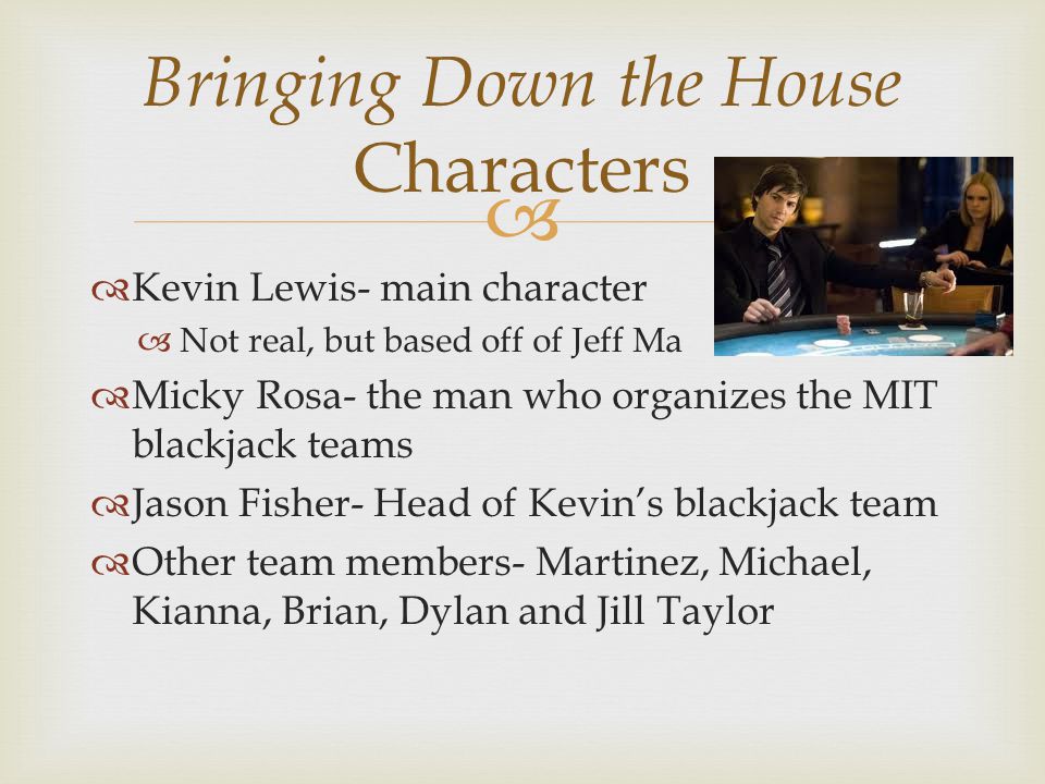 bringing down the house characters
