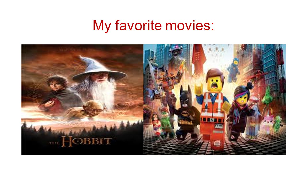 My favorite movies:
