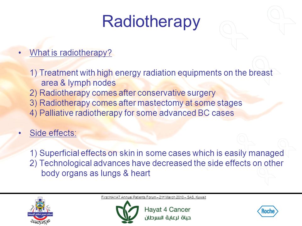 First HAYAT Annual Patients Forum – 21 st March 2010 – SAS, Kuwait Radiotherapy What is radiotherapy.