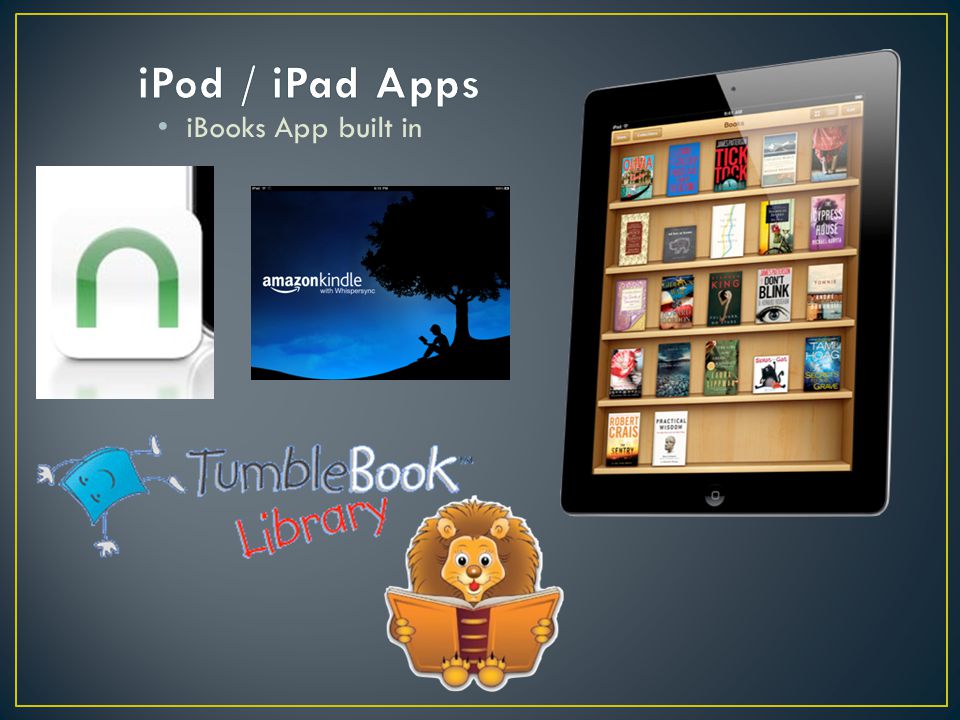 iBooks App built in