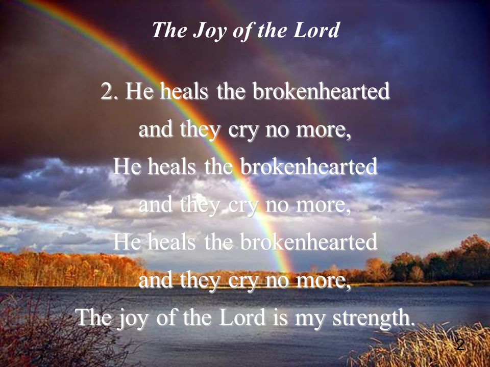 2 The Joy of the Lord 2.