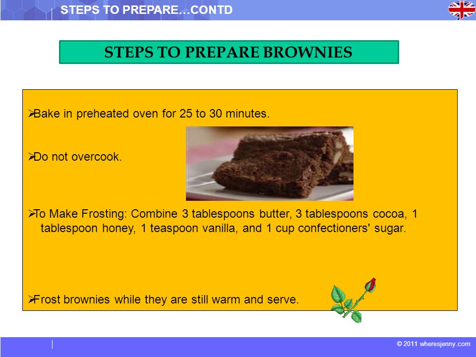 © 2011 wheresjenny.com  Bake in preheated oven for 25 to 30 minutes.