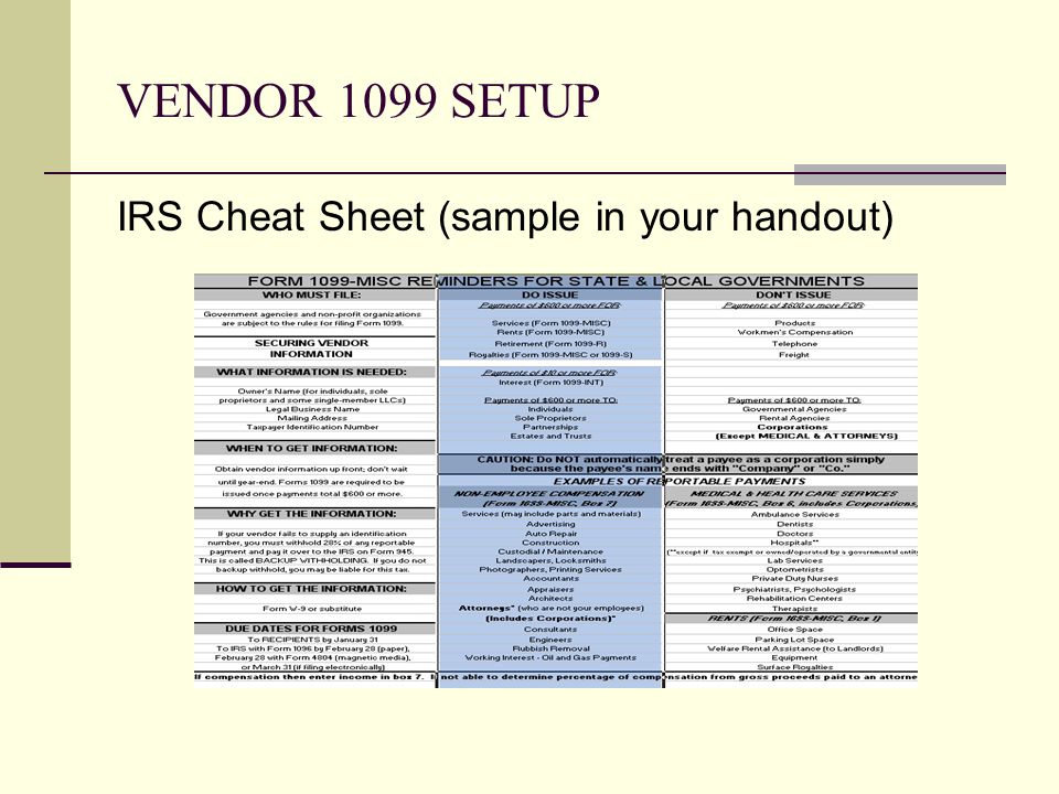 1099 Training Renee Walery And Bev Haman Vendor Registry State Procurement Office Ppt Download 1099 Training Renee Walery And Bev Haman Vendor Registry State Procurement Office Ppt Download