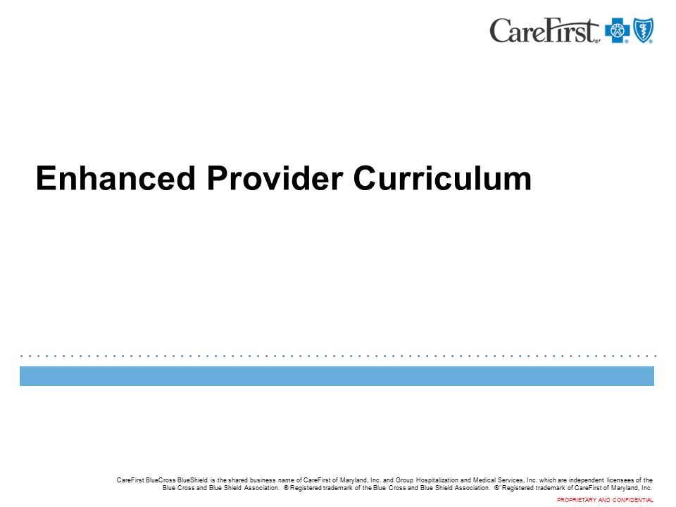 carefirst pcmh codes for providers