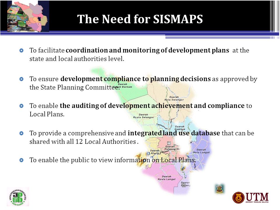 Leveraging Selangor S Land Use Planning Through The Optimization Of Its Web Enabled Spatial Information System Sismaps Geospatial World Forum Rotterdam Ppt Download