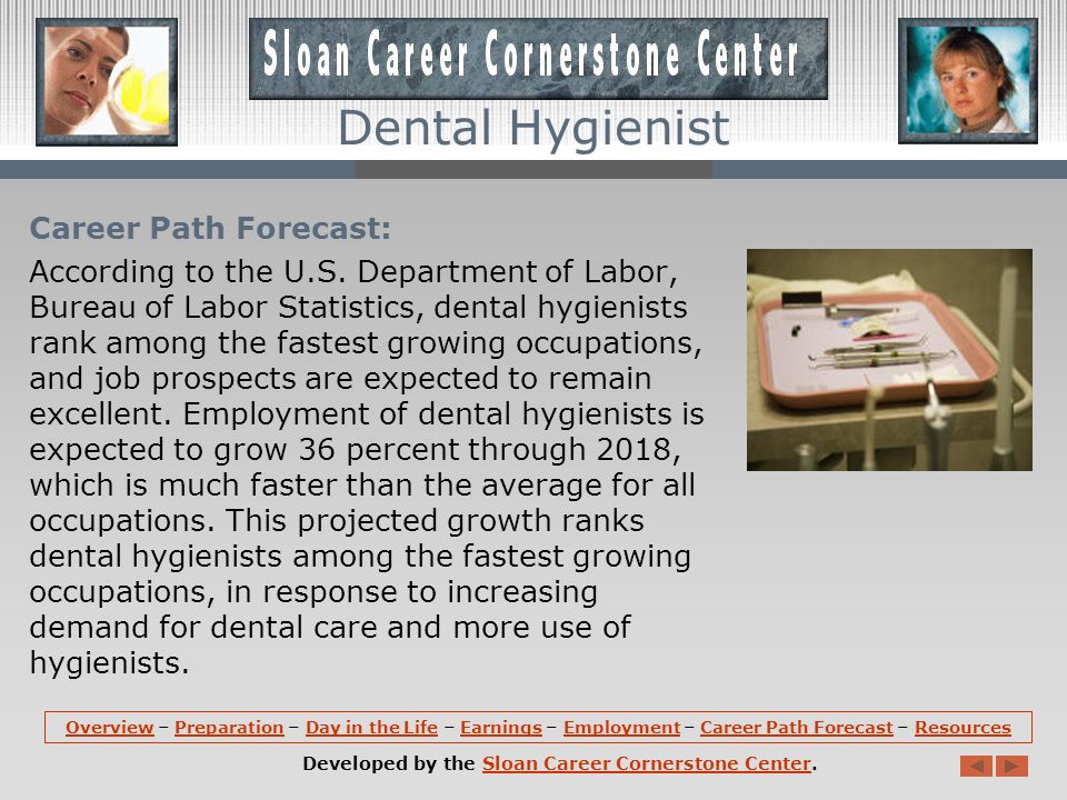 Employment: Dental hygienists hold about 174,100 jobs in the United States.