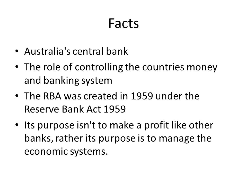 facts australia s central