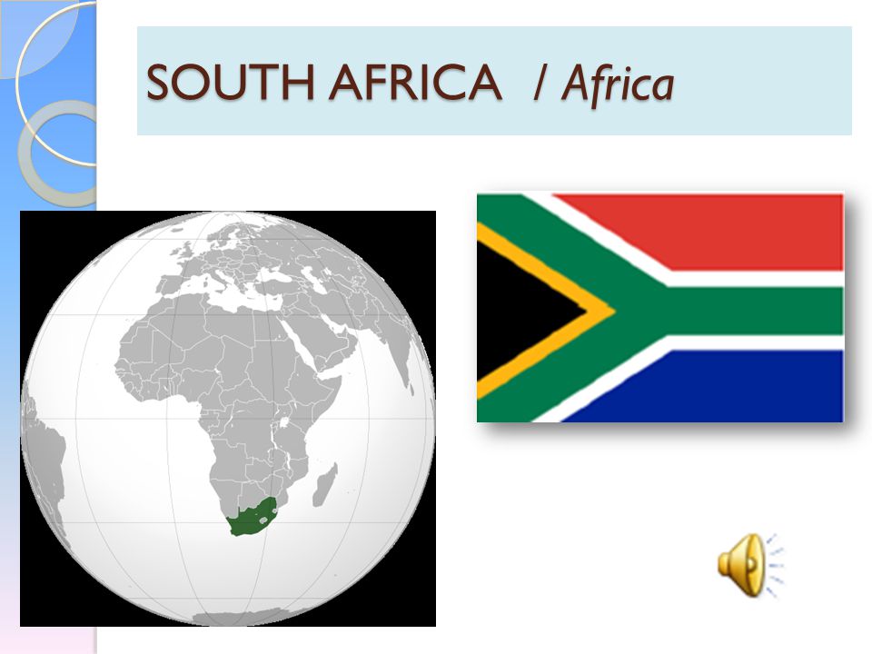 SOUTH AFRICA / Africa