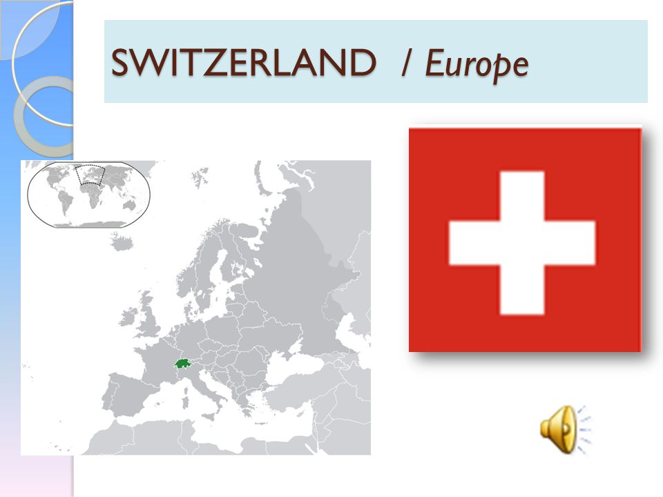 SWITZERLAND / Europe